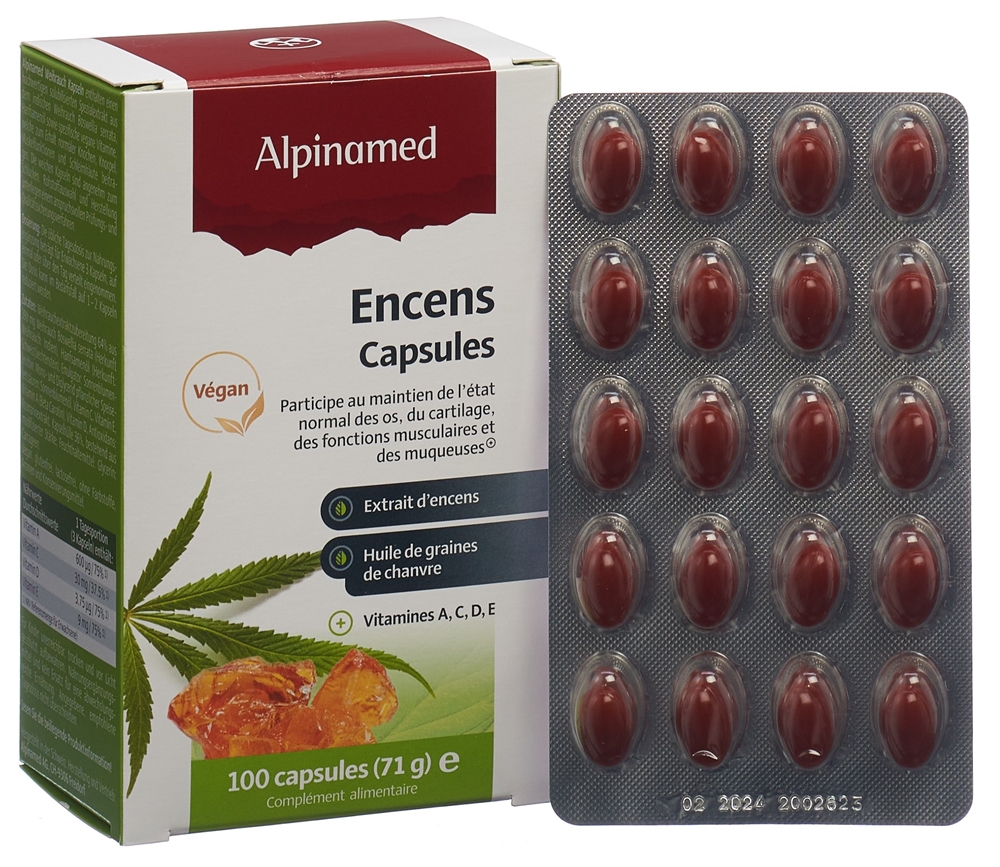 ALPINAMED Weihrauch Kaps 100 Stk