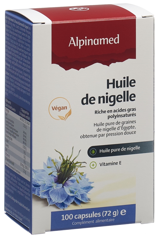 ALPINAMED Schwarzkümmelöl Weichkaps forte 100 Stk