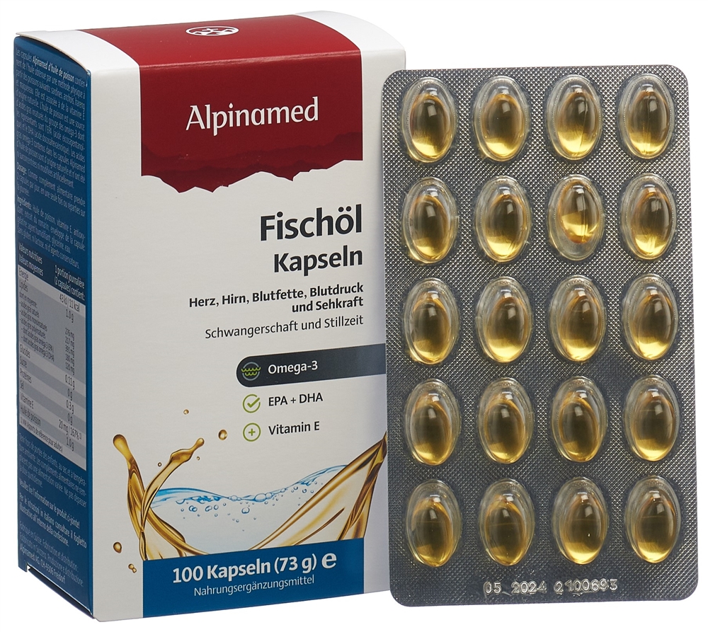 ALPINAMED Fischöl Kaps 100 Stk