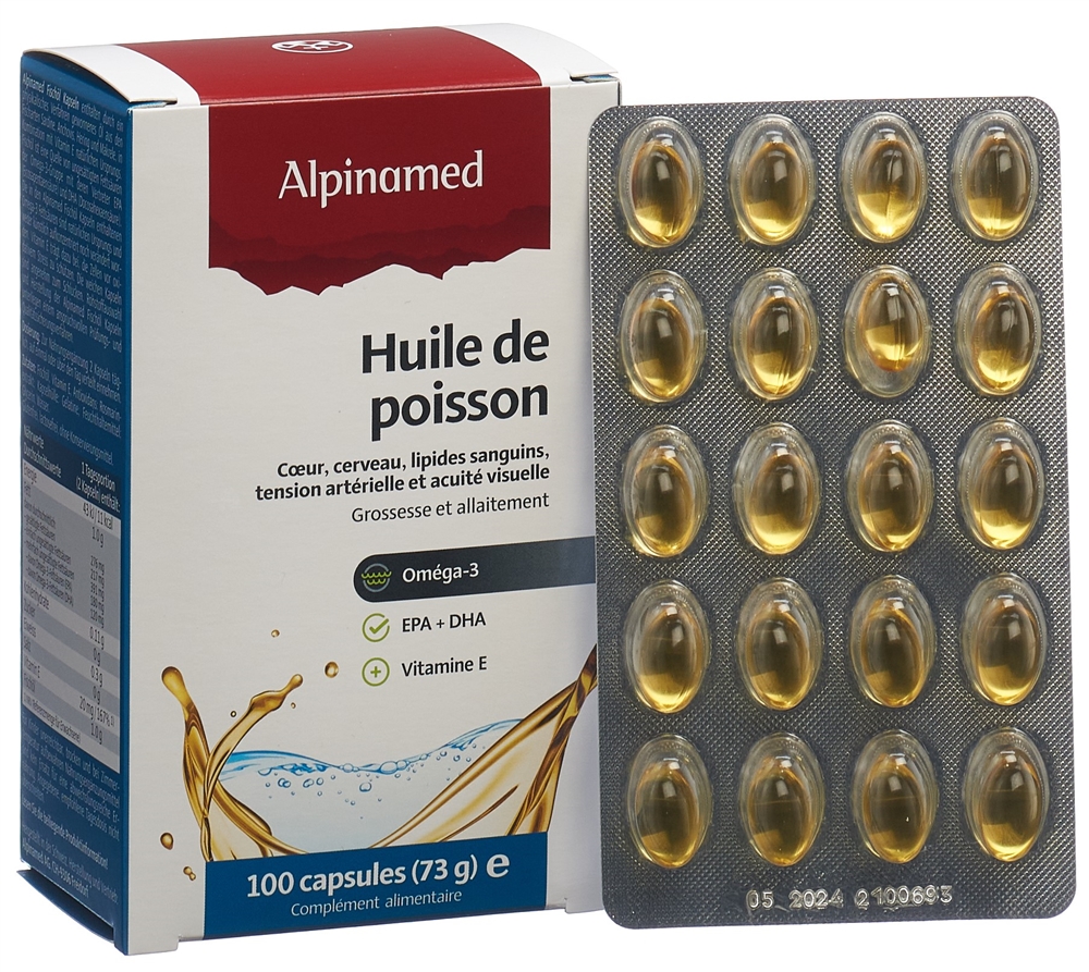 ALPINAMED Fischöl Kaps 100 Stk