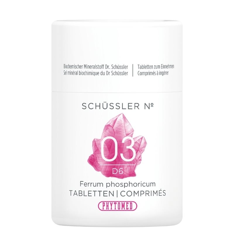 PHYTOMED SCHÜSSLER Nr3 Ferr phos Tabl D 6 100 g