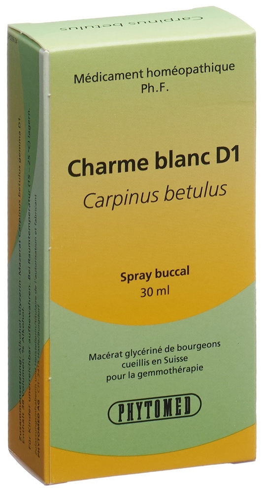 PHYTOMED GEMMO Carpinus betulus liq D 1 Spr 30 ml
