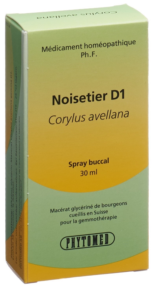 PHYTOMED GEMMO Corylus avellana liq D 1 Spr 30 ml