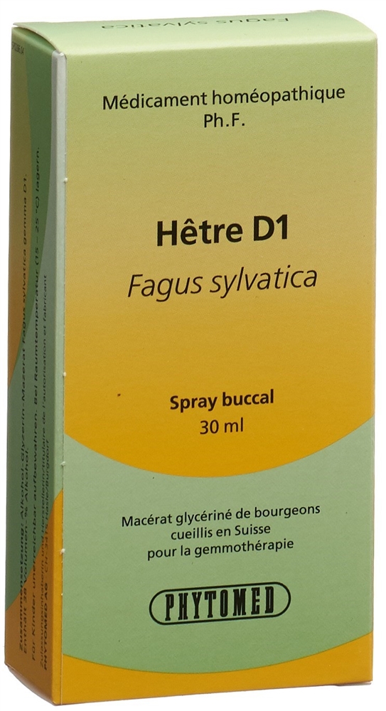 PHYTOMED GEMMO Fagus sylvatica liq D 1 Spr 30 ml