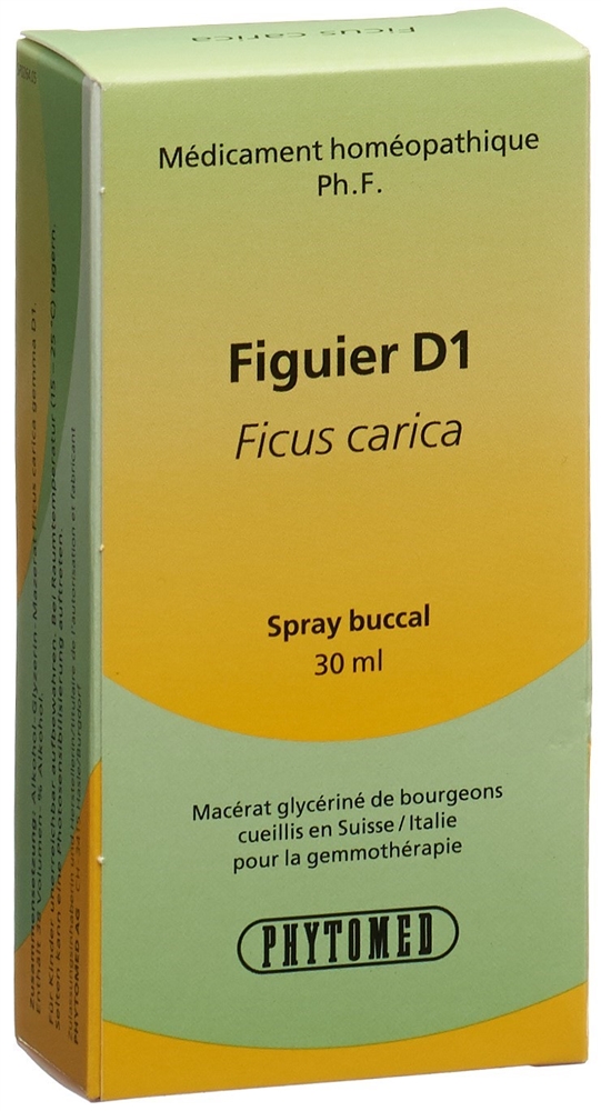 PHYTOMED GEMMO Ficus carica liq D 1 Spr 30 ml