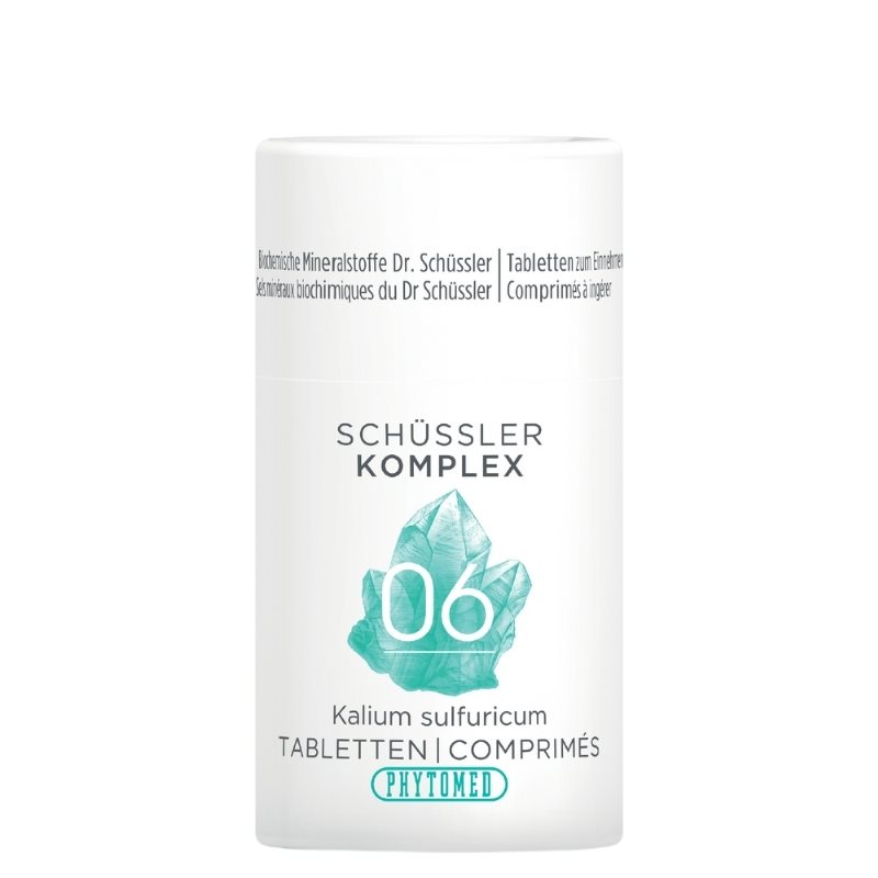 PHYTOMED SCHÜSSLER Komplex No 6 Tabl Ds 30 g