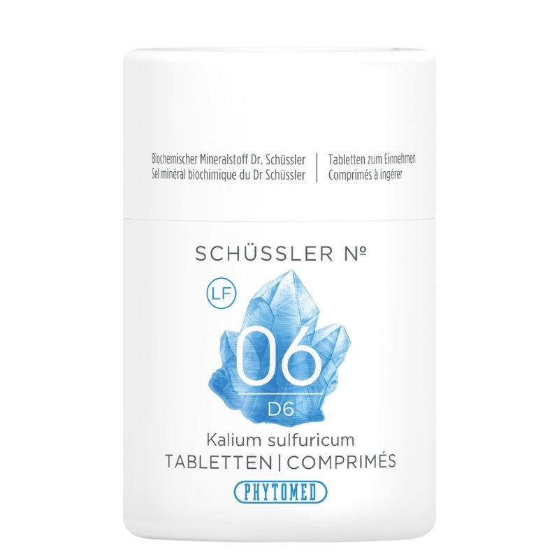 PHYTOMED SCHÜSSLER Nr6 Tabl D 6 lactosfr 100 g