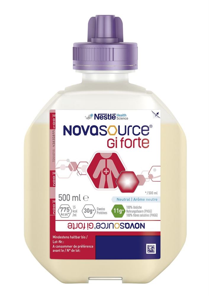 NOVASOURCE GI forte Neutral SmartFl 500 ml
