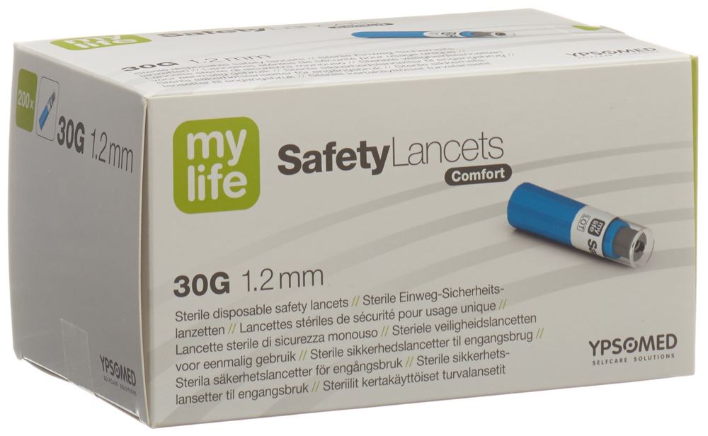 MYLIFE SafetyLancets Comfort 30G 200 Stk