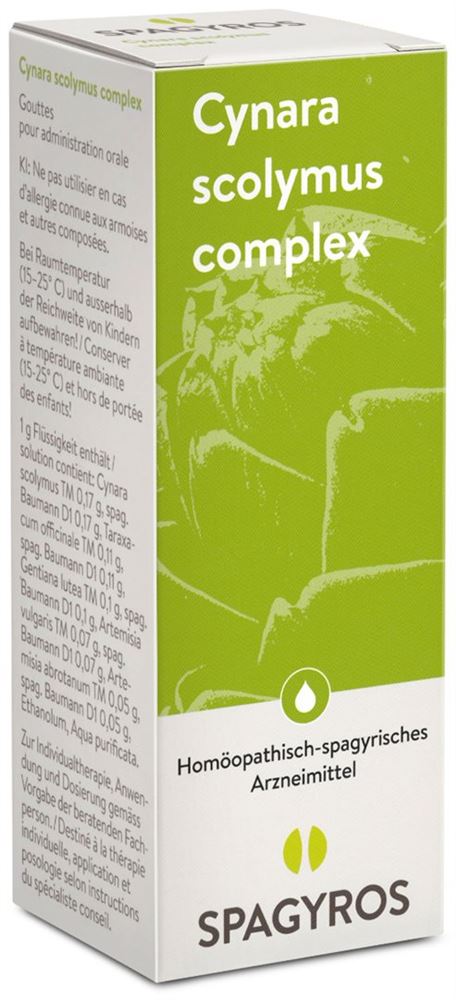 SPAGYROS Cynara scolymus complex Urtinkt 50 ml