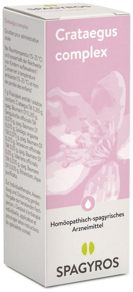 SPAGYROS Crataegus complex Urtinkt 50 ml