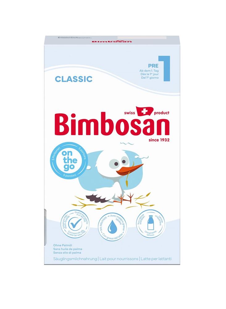BIMBOSAN Classic 1 Säugling Reise 5 x 25 g