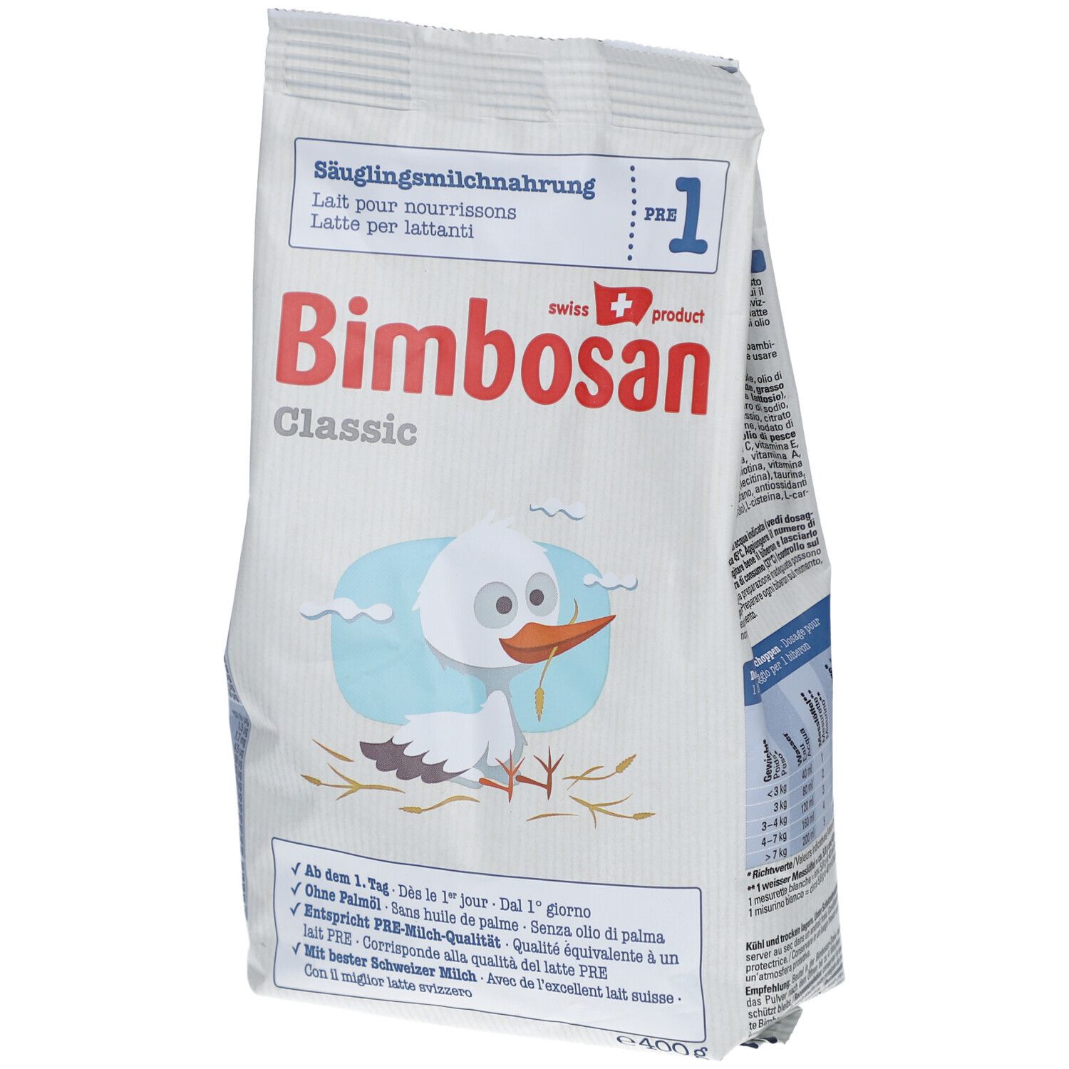 BIMBOSAN Classic 1 Säugling refill 400 g