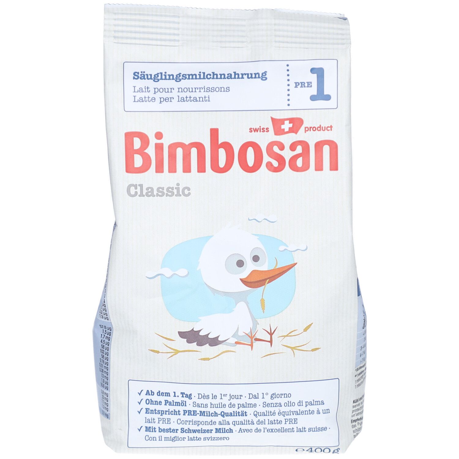 BIMBOSAN Classic 1 Säugling refill 400 g