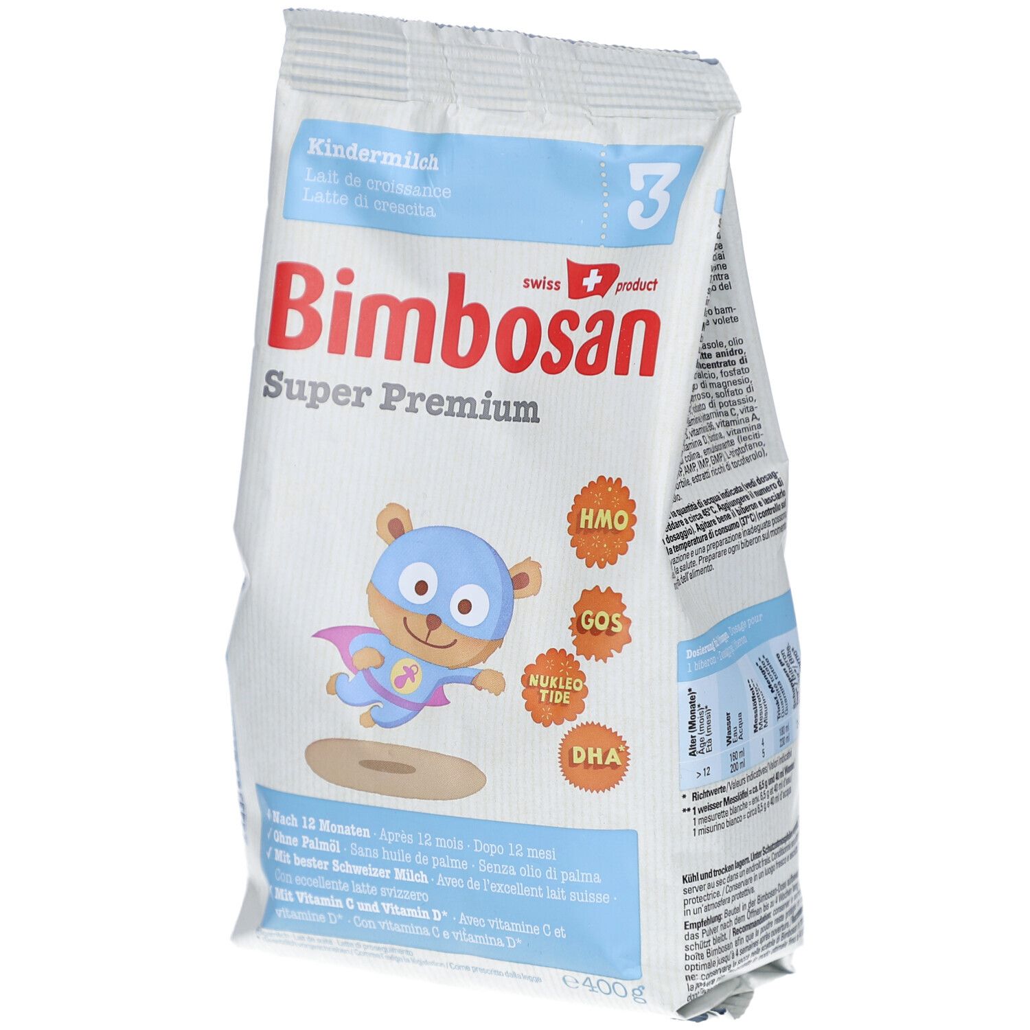 BIMBOSAN Super Premium 3 Kinder refill 400 g