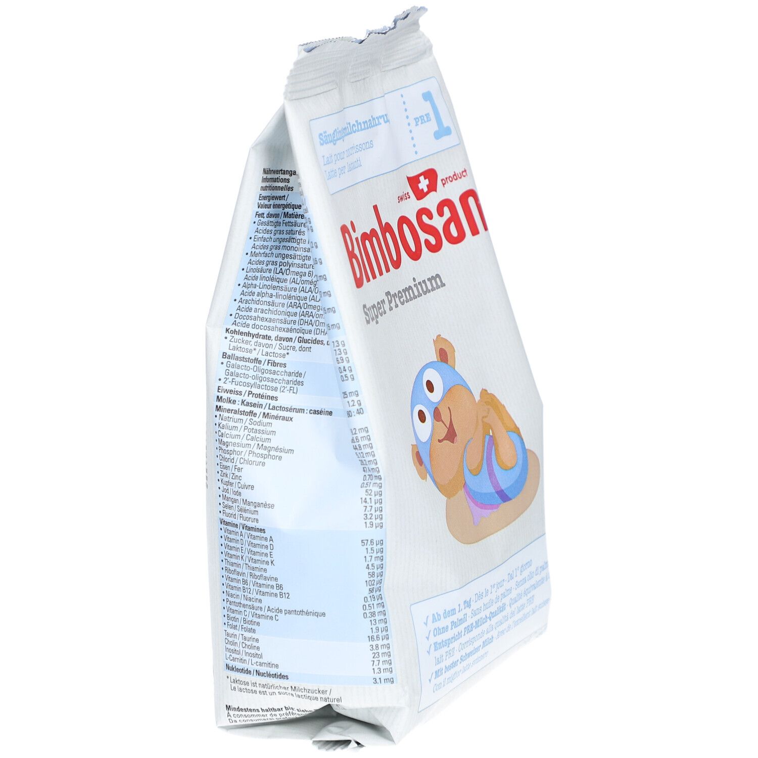 BIMBOSAN Super Premium 1 Säugling refill Btl 400 g