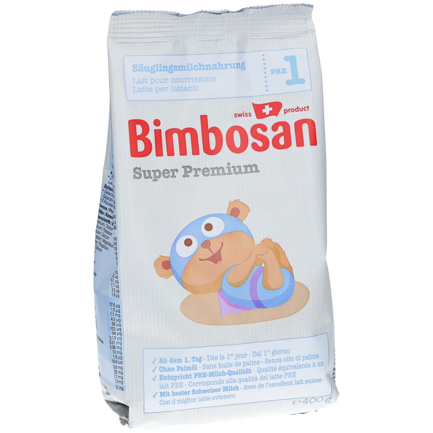 BIMBOSAN Super Premium 1 Säugling refill Btl 400 g