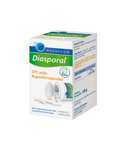 MAGNESIUM DIASPORAL Activ Kaps 50 Stk