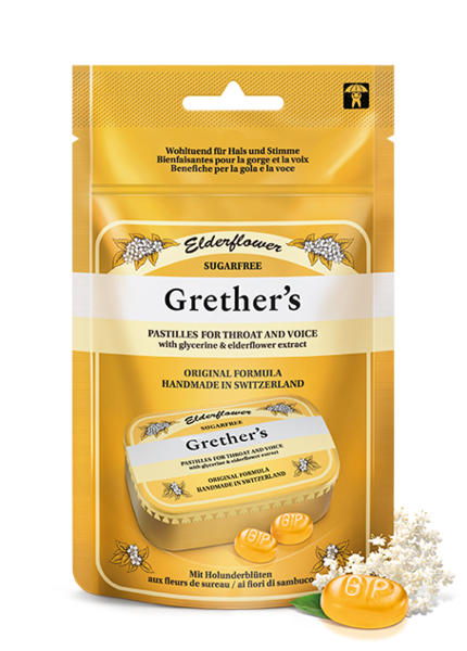 GRETHERS Elderflower Past o Z Btl 110 g