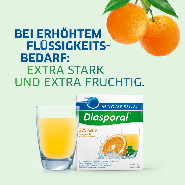 MAGNESIUM DIASPORAL Activ Trinkgranulat 20 Stk