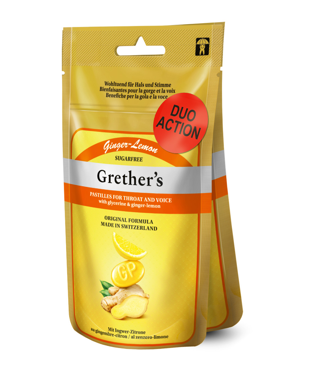 GRETHERS Ginger Lemon Past o Z DUO 2 Btl 110 g