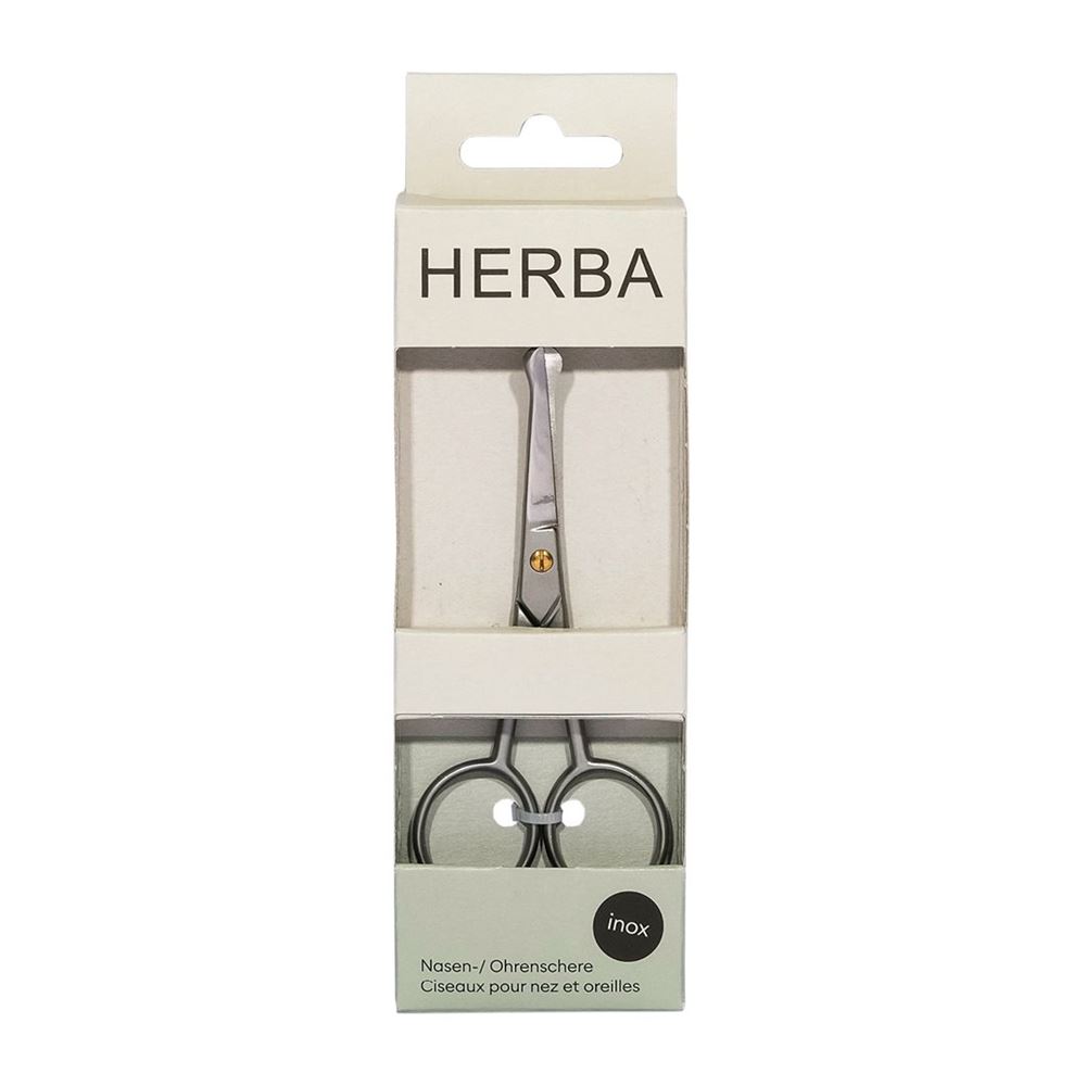 HERBA Nasen und Ohrenschere Inox