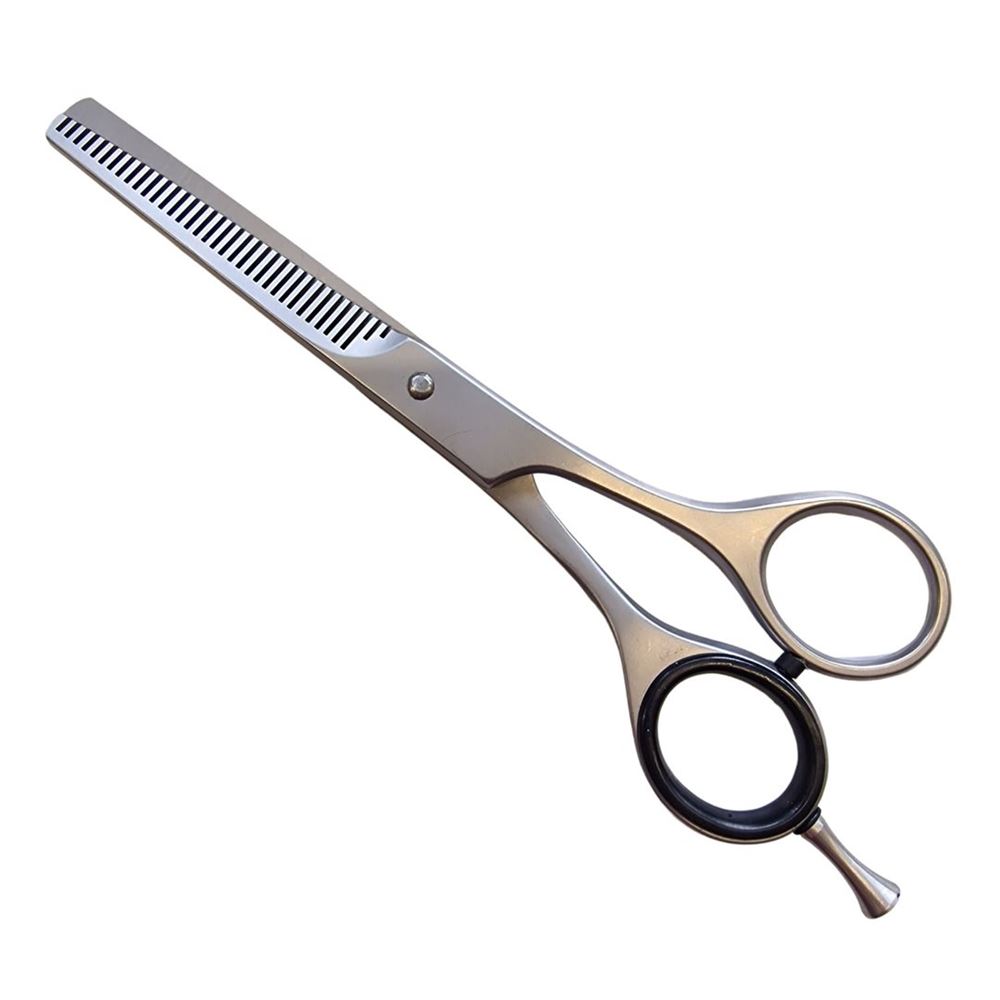 HERBA Effilierschere 5.5cm Fingerhaken Inox