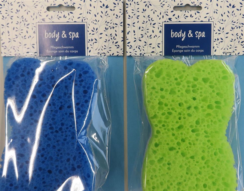 HERBA Body & Spa Zweiphasen-Schwamm assortiert