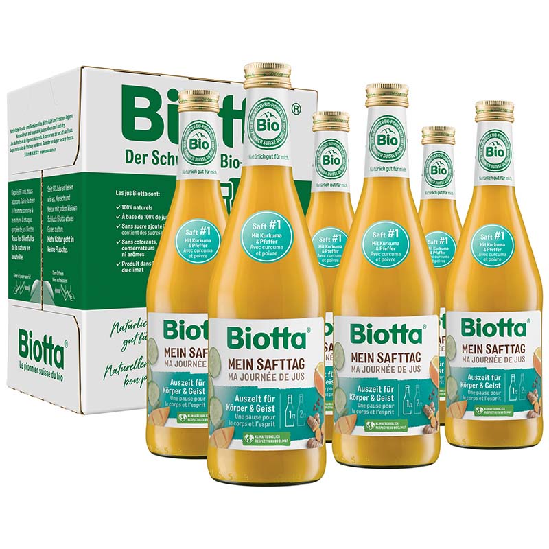 BIOTTA Mein Safttag #1 6 Fl 5 dl