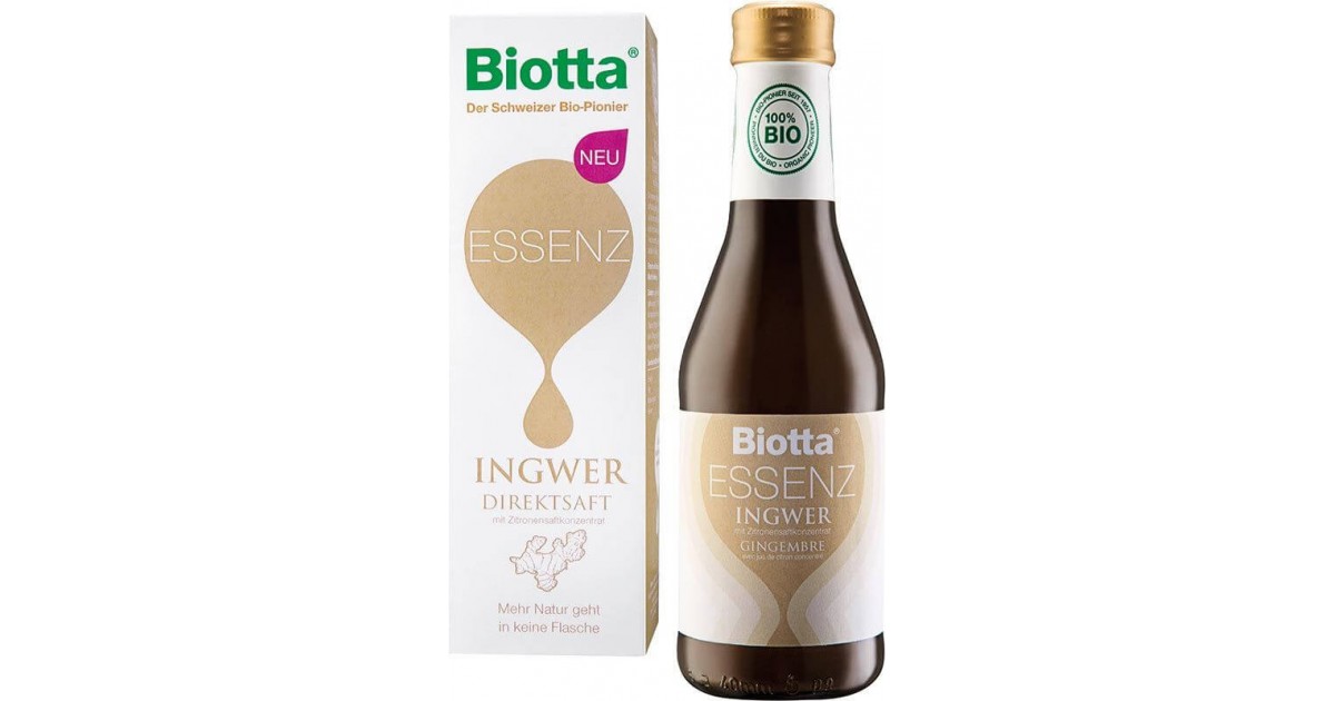 BIOTTA Essenz Ingwer Bio 6 Fl 2.5 dl