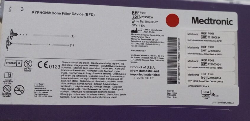 BONE FILLER DEVICE F04C DIRECT SIZE 3