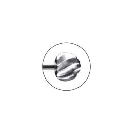 BUR 31312565UE ULTRA 2.5MM STL MED LGTH