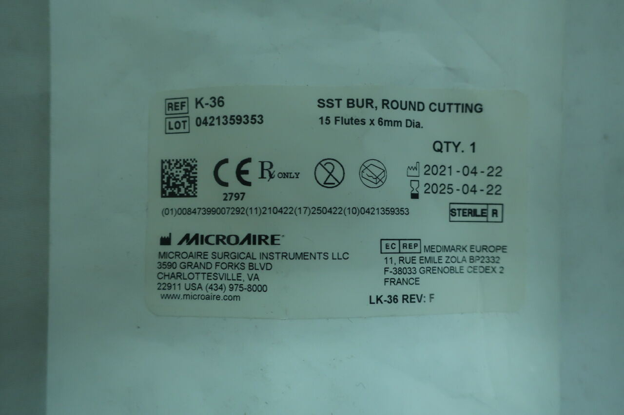 BUR 9769B 5PK 3MM 72MM L SST CUTTING