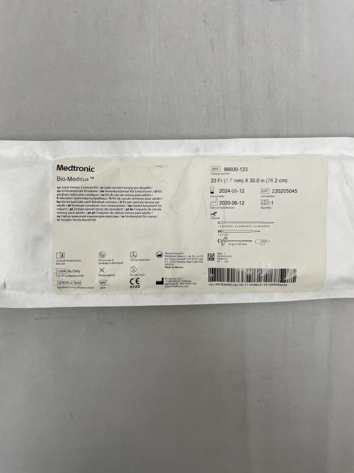 CANNULA 96600-127 BIO-MEDICUS 27FR EA