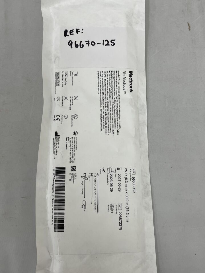 CANNULA CB96825-008 BIO-MEDICUS 8FR