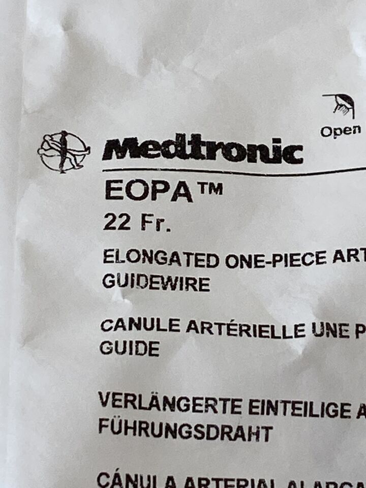 CANNULA CB77422 EOPA BLUNT 22FR