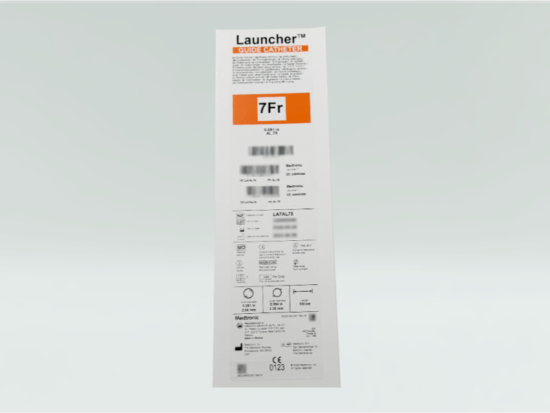 CATHETER LAUNCHER 7F 100CM AL10