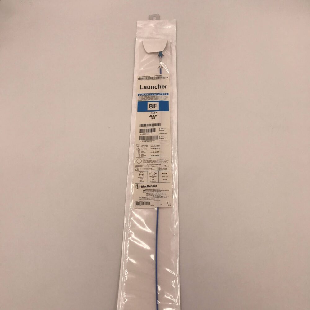 CATHETER LAUNCHER 8F 100CM 3DRC