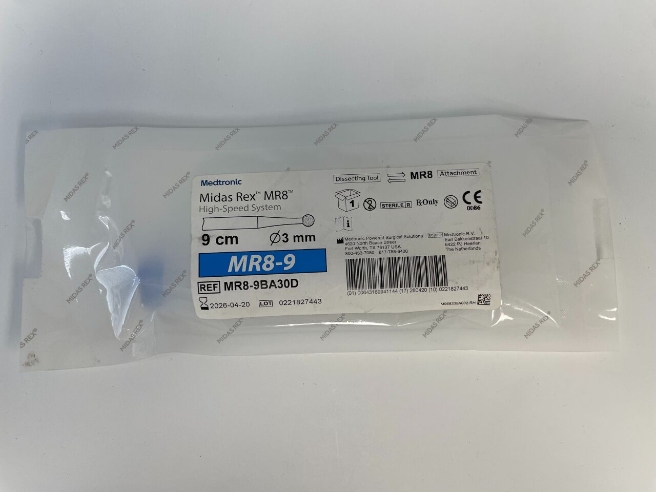 TOOL MR8 12CM TLSC MATCH DMD X-CRS 4MM