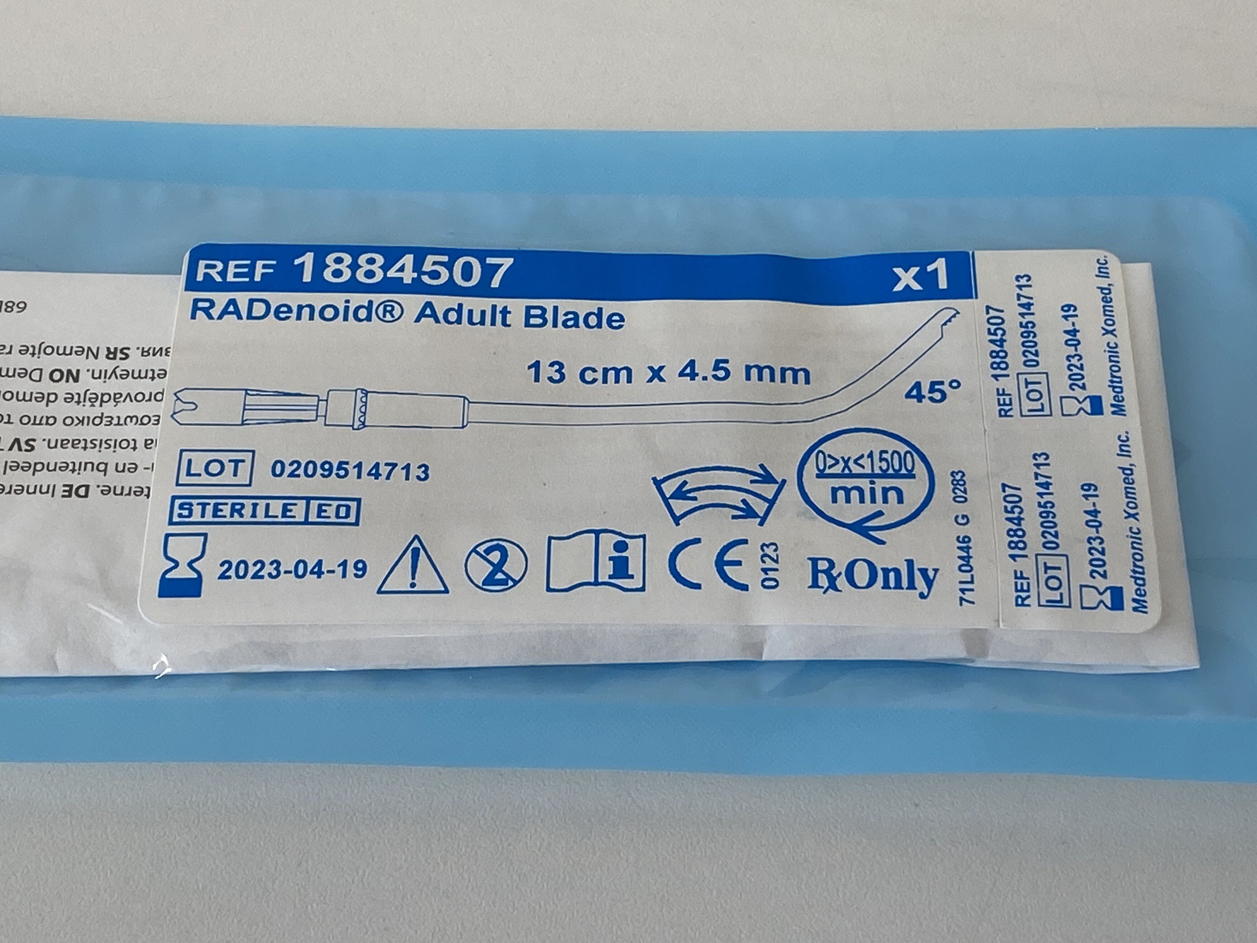 BLADE 1884507 RADENOID 5PK ADULT 4.5MM