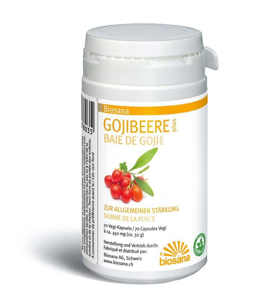 BIOSANA Gojibeere plus Kaps Ds 70 Stk