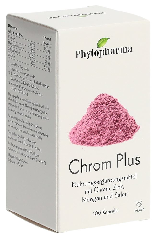PHYTOPHARMA Chrom Plus Kaps 100 Stk