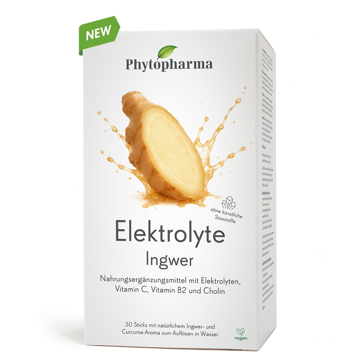 PHYTOPHARMA Elektrolyte Ingwer Stick 30 Stk