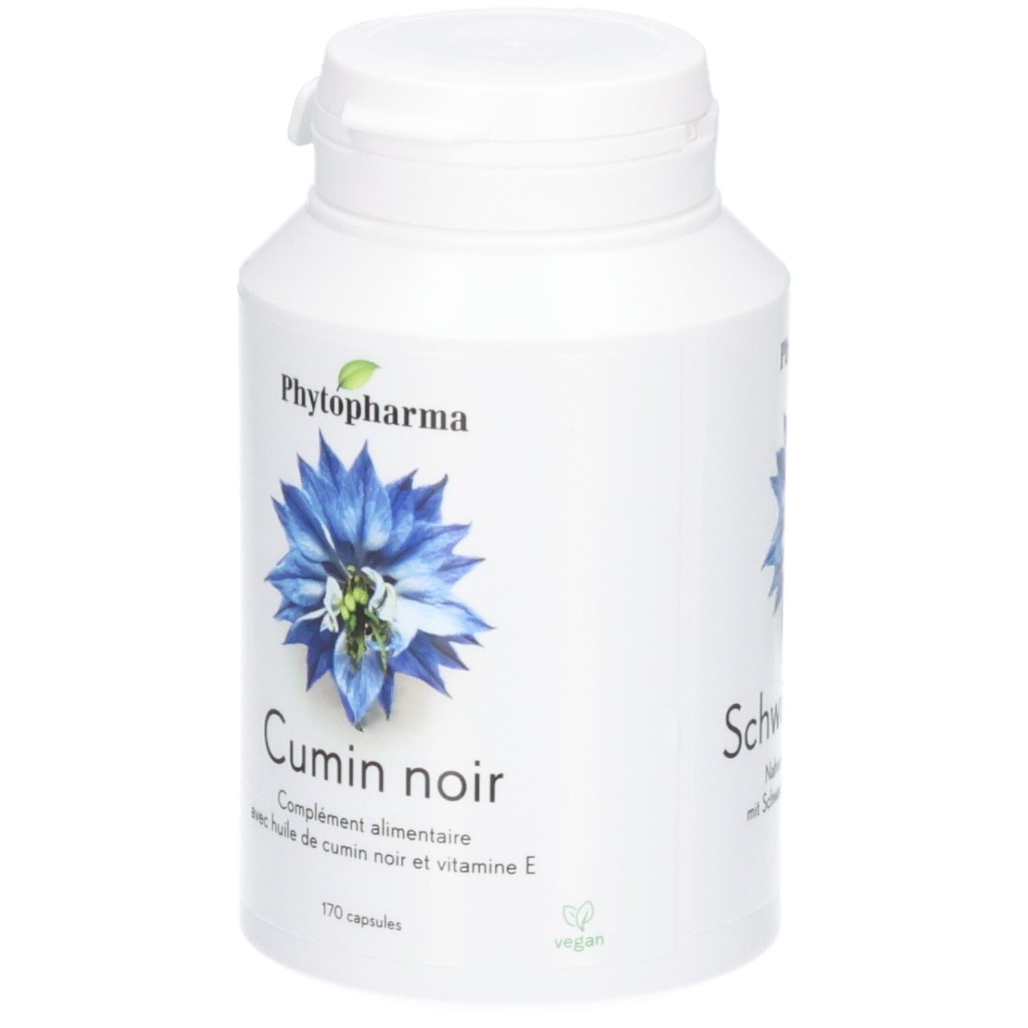 PHYTOPHARMA Schwarzkümmel Kaps Ds 170 Stk