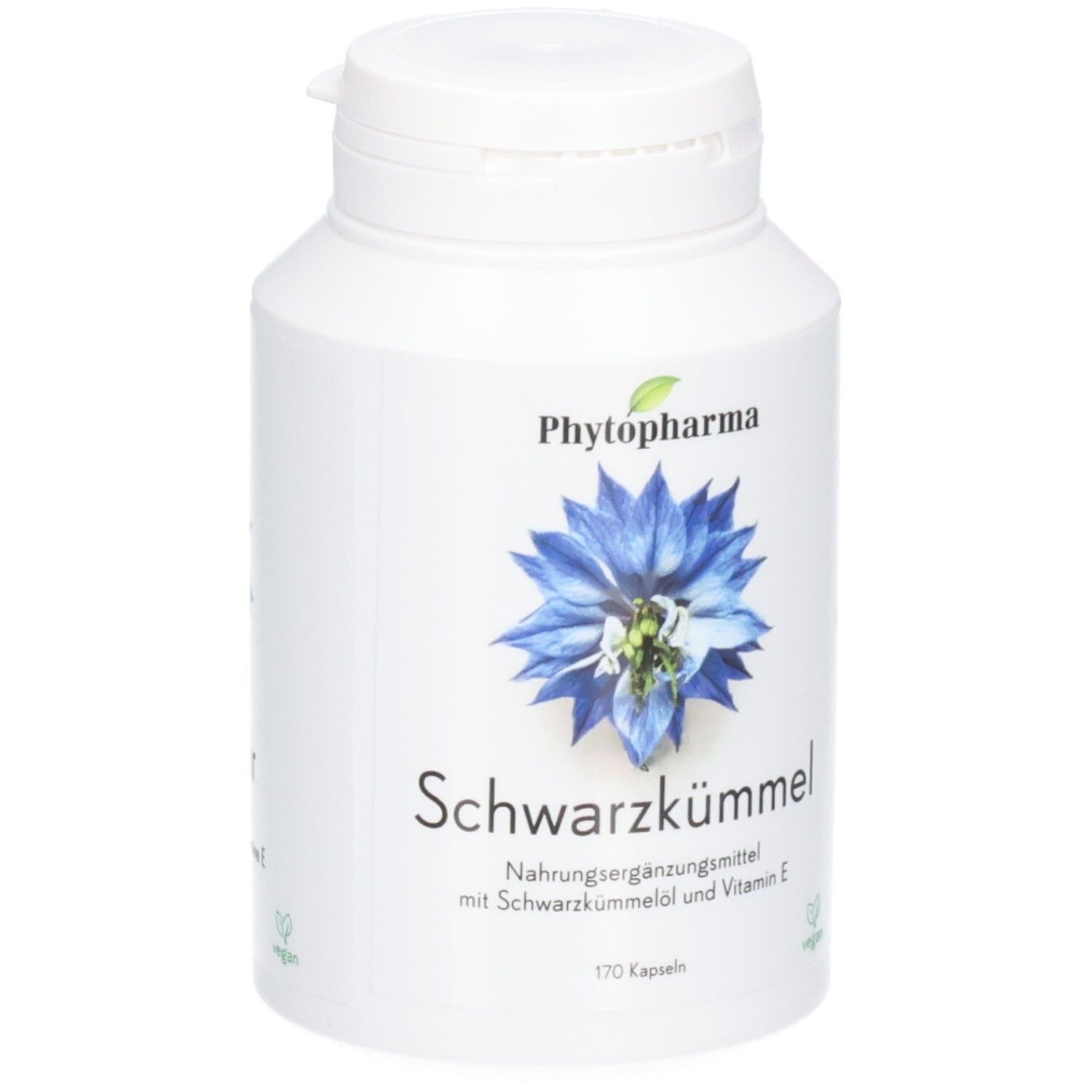 PHYTOPHARMA Schwarzkümmel Kaps Ds 170 Stk