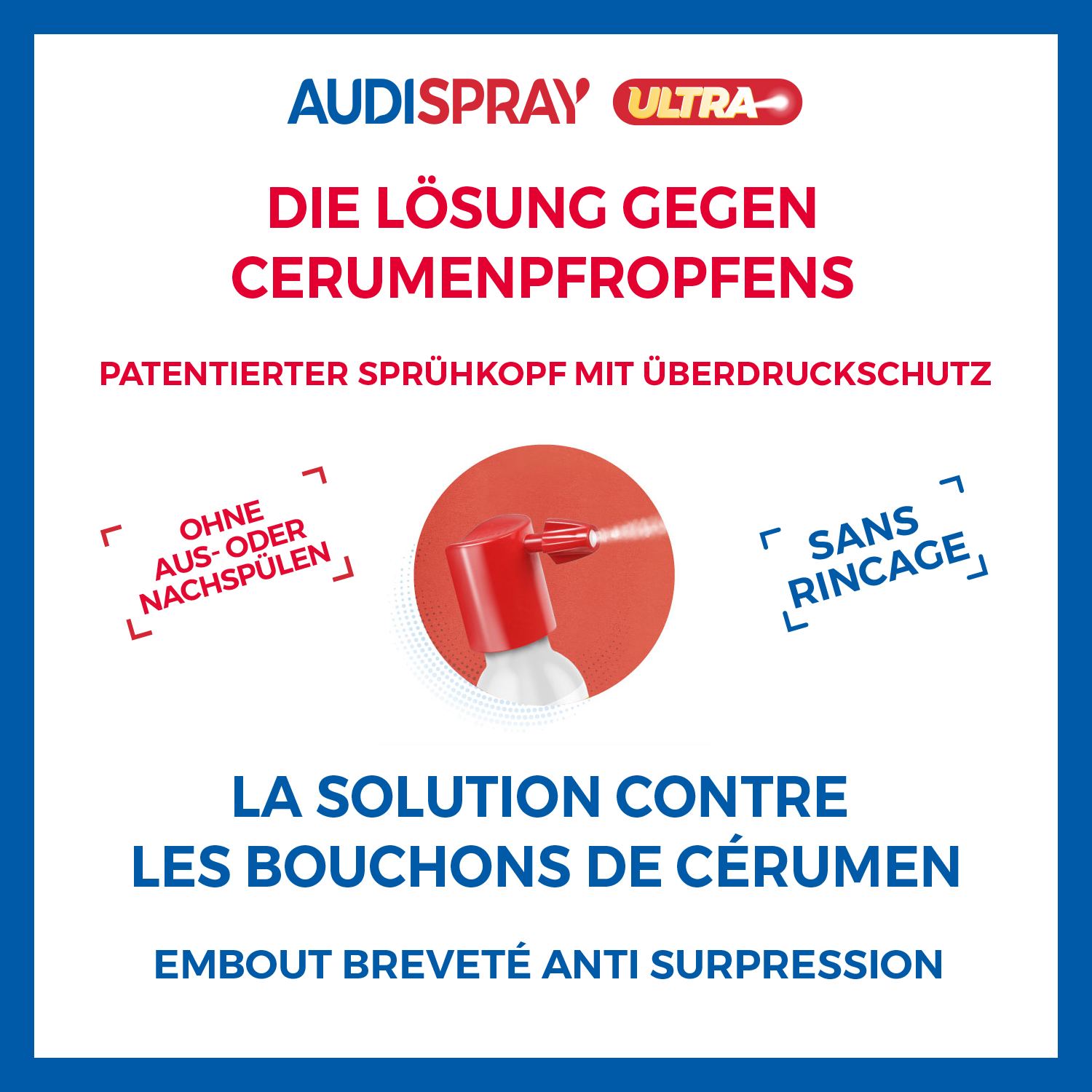 AUDISPRAY Ultra Ohrenpfropfen 20 ml