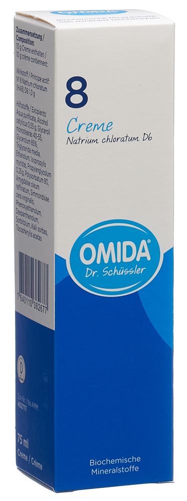 OMIDA SCHÜSSLER Nr8 Natr chlor Creme D 6 Tb 75 ml