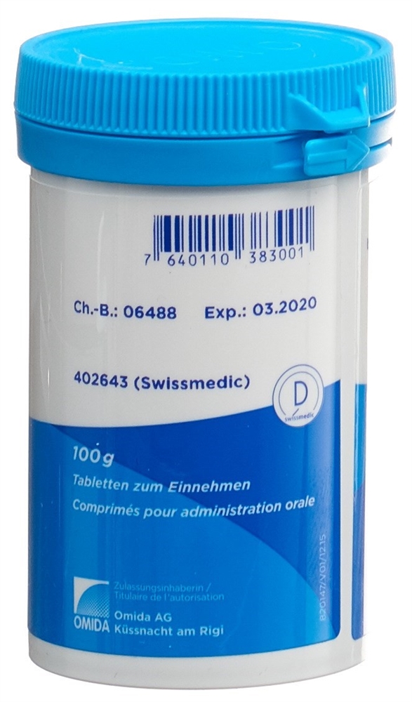 OMIDA SCHÜSSLER Nr7 Magn phos Tabl D 12 Ds 100 g