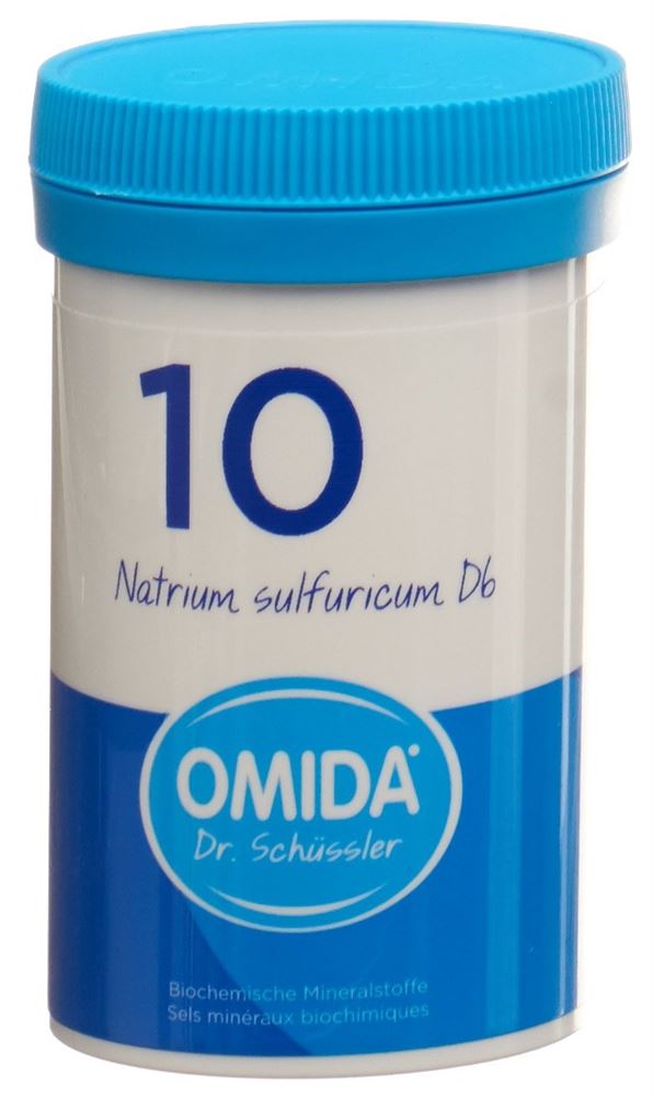 OMIDA SCHÜSSLER Nr10 Nat sulf Tabl D 6 Ds 100 g