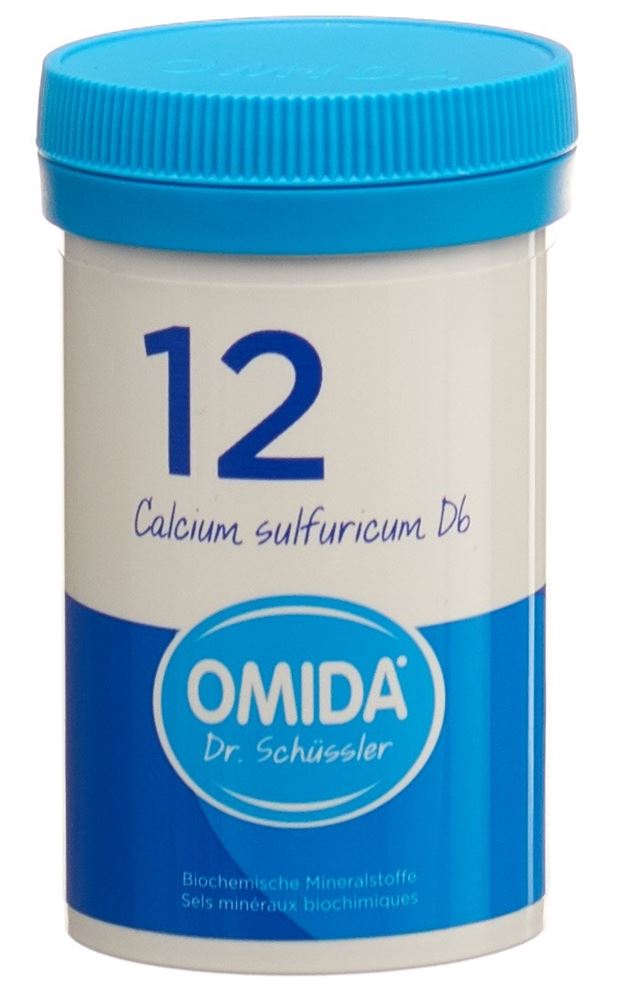 OMIDA SCHÜSSLER Nr12 Cal sulf Tabl D 6 Ds 100 g